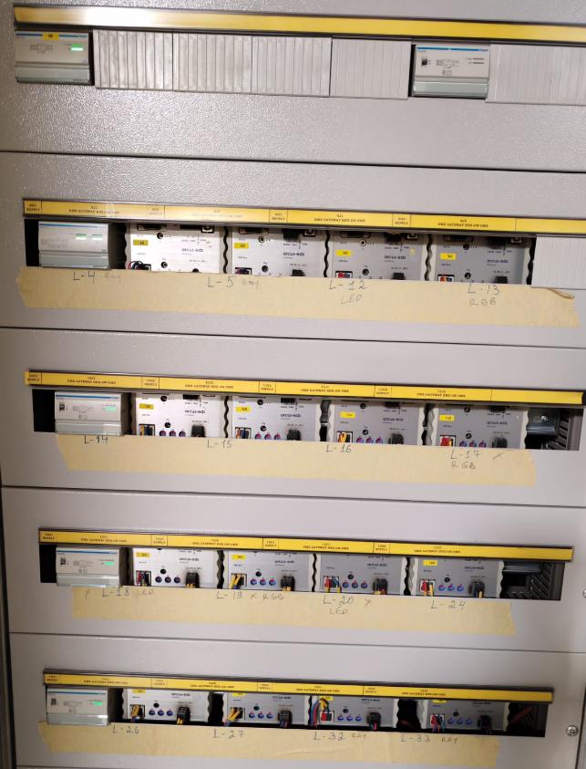 KNX/BACnet gateway cihazı