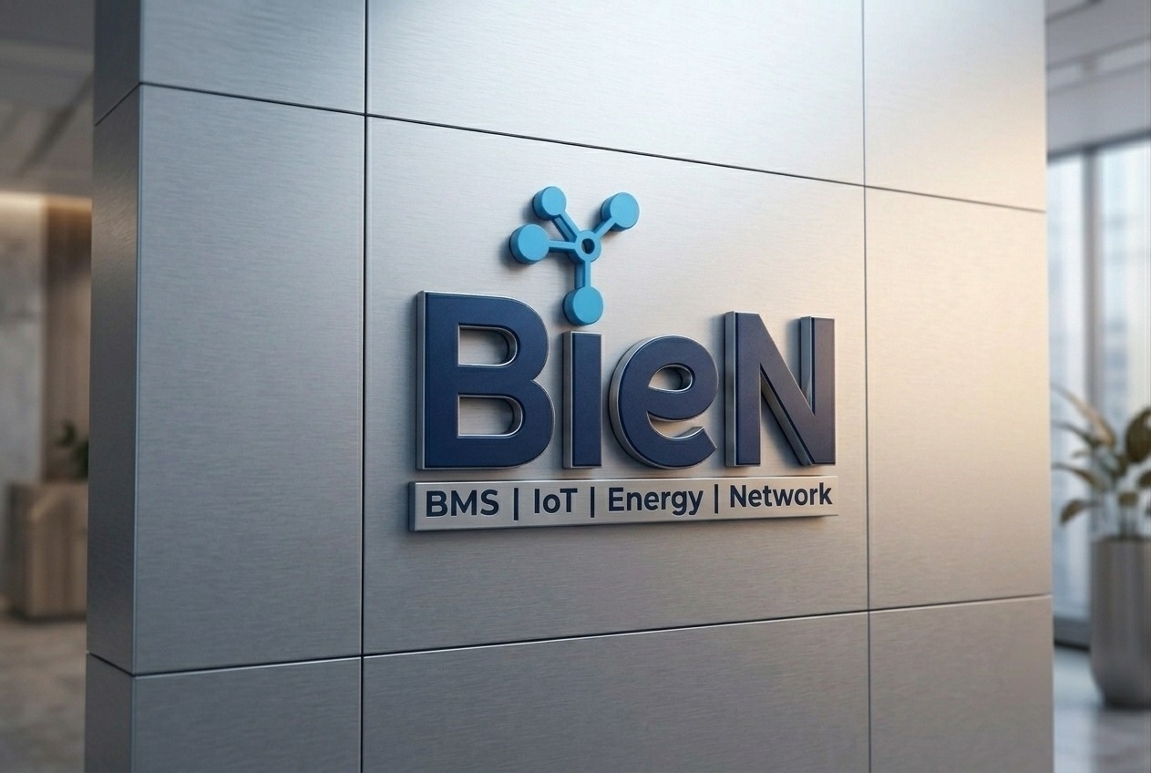 BieN ofis logo duvarı